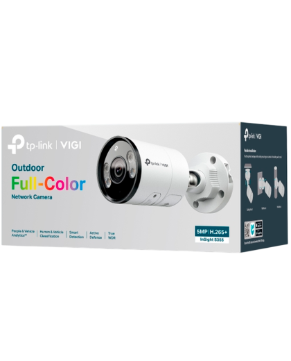 TP-Link VIGI InSight S355 (2.8мм) / 5MP Outdoor Full-Color цилиндрическая IP-камера 