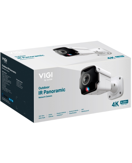 TP-Link VIGI InSight S385PI / 8MP Outdoor ИК-панорамная цилиндрическая IP-камера