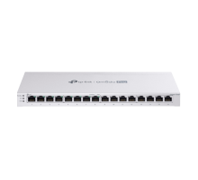 TP-Link Omada Pro S4500-16GP / Коммутатор Smart гигабитный с 16 портами и поддержкой PoE+ с 8 портами.