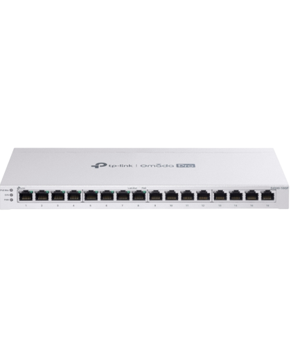 TP-Link Omada Pro S4500-16GP / Коммутатор Smart гигабитный с 16 портами и поддержкой PoE+ с 8 портами.