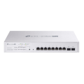 TP-Link Omada Pro S4500-8GHP2F / Коммутатор Smart с 8 гигабитными портами PoE+ и 2 портами SFP