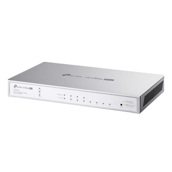 TP-Link Omada Pro S4500-8GP / Коммутатор Smart с 8 гигабитными портами (4 порта PoE+)