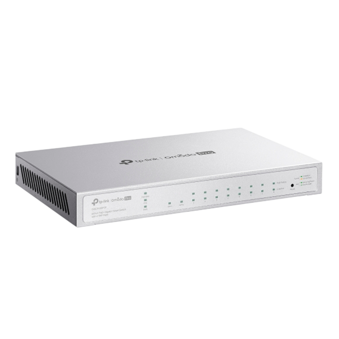 TP-Link Omada Pro S4500-8GP2F / Коммутатор Smart с 8 гигабитными портами PoE+ и 2 портами SFP