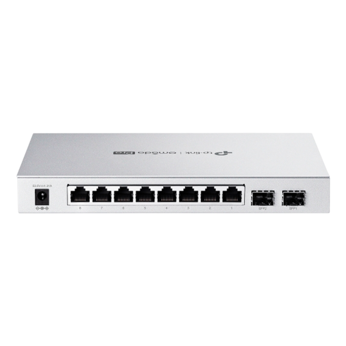 TP-Link Omada Pro S4500-8GP2F / Коммутатор Smart с 8 гигабитными портами PoE+ и 2 портами SFP