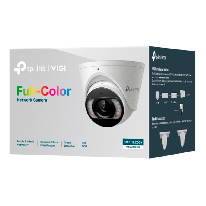 TP-Link VIGI InSight S455 (2.8мм) / 5MP Full-Color Турельная IP-камера