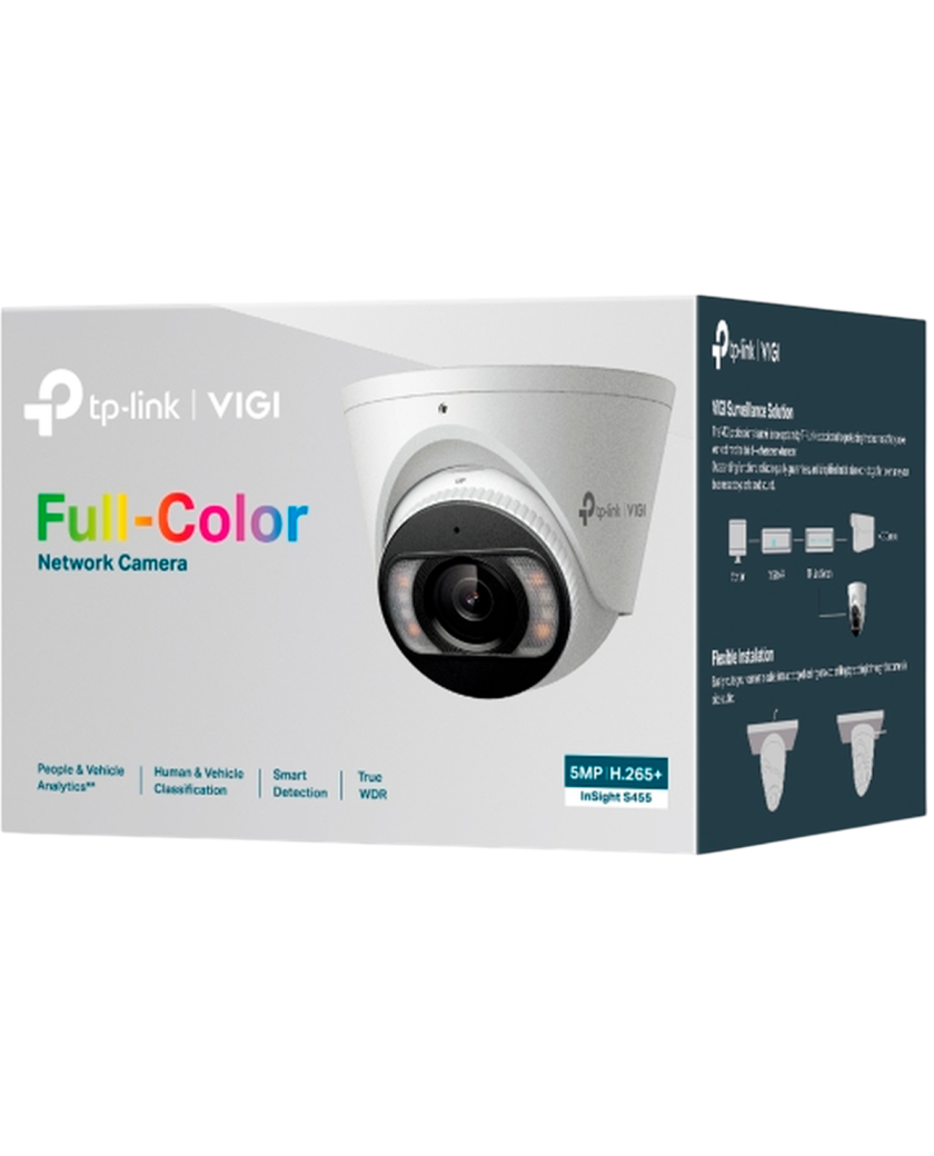 TP-Link VIGI InSight S455 (2.8мм) / 5MP Full-Color Турельная IP-камера