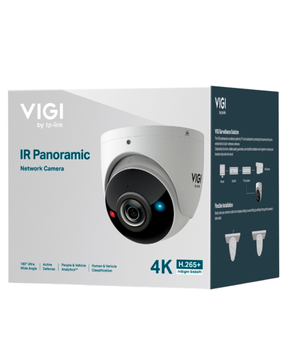 TP-Link VIGI InSight S485PI /  8MP ИК панорамная поворотная IP-камера