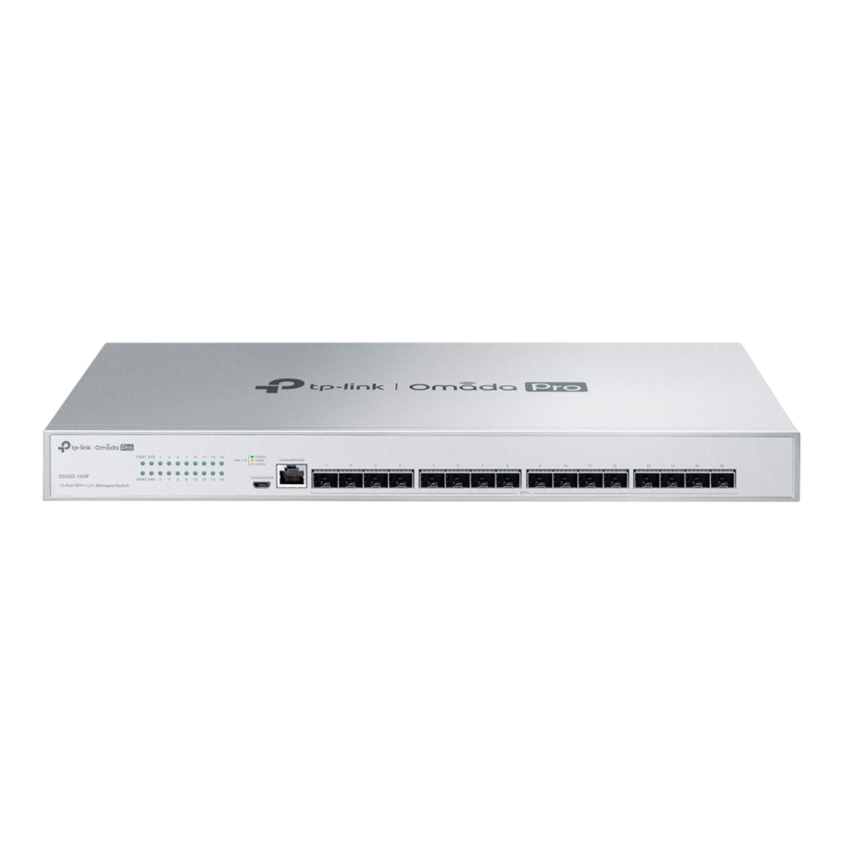 TP-Link Omada Pro S5500-16XF / Управляемый коммутатор уровня 2+ с 16 портами SFP+