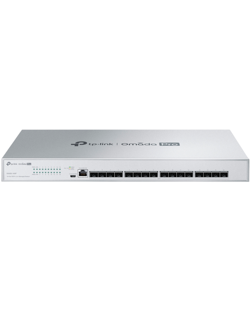 TP-Link Omada Pro S5500-16XF / Управляемый коммутатор уровня 2+ с 16 портами SFP+