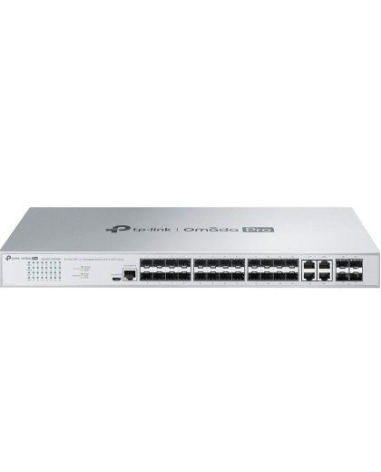 TP-Link Omada Pro S5500-24F4XF / Управляемый коммутатор Omada Pro уровня 2+ с 24 портами SFP и 4 портами SFP+