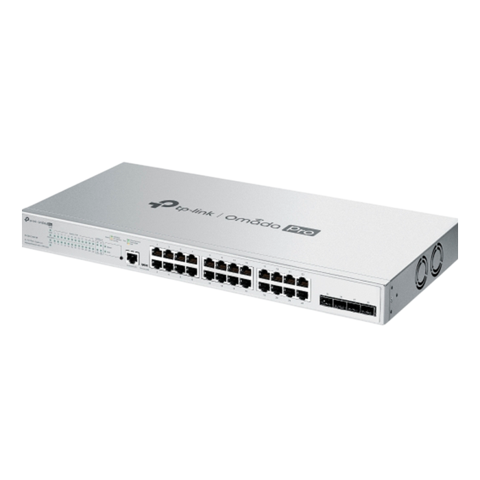 TP-Link Omada Pro S5500-24GP4F / Управляемый коммутатор уровня 2+ с 24 гигабитными портами PoE+ и 4 портами SFP