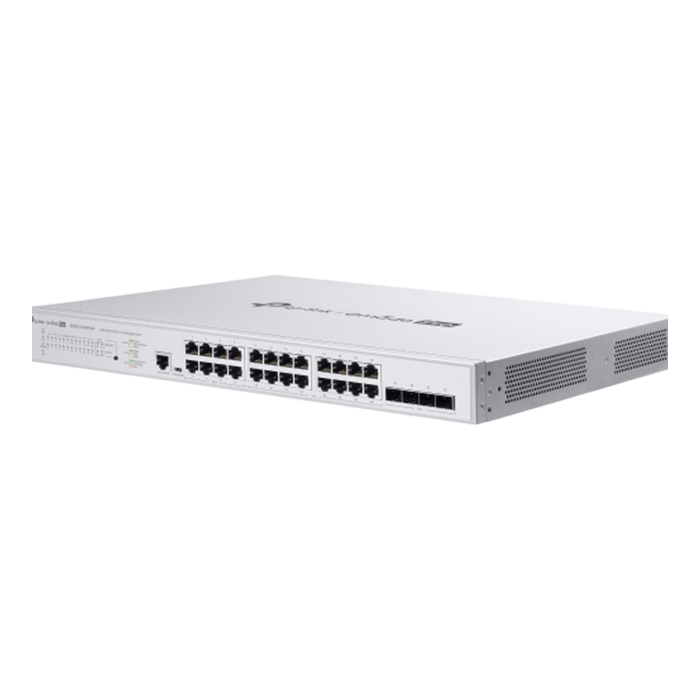 TP-Link Omada Pro S5500-24MPP4XF / Управляемый коммутатор с 24 портами PoE+ 2.5G L2+ и 4 слотами SFP+.
