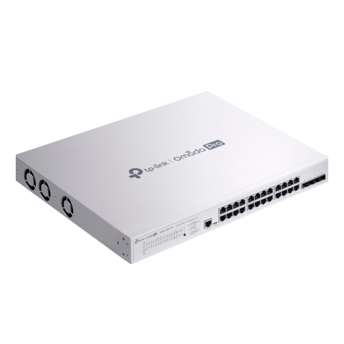 TP-Link Omada Pro S5500-24MPP4XF / Управляемый коммутатор с 24 портами PoE+ 2.5G L2+ и 4 слотами SFP+.