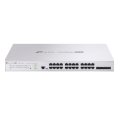 TP-Link Omada Pro S5500-24MPP4XF / Управляемый коммутатор с 24 портами PoE+ 2.5G L2+ и 4 слотами SFP+.