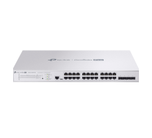 TP-Link Omada Pro S5500-24MPP4XF / Управляемый коммутатор с 24 портами PoE+ 2.5G L2+ и 4 слотами SFP+.