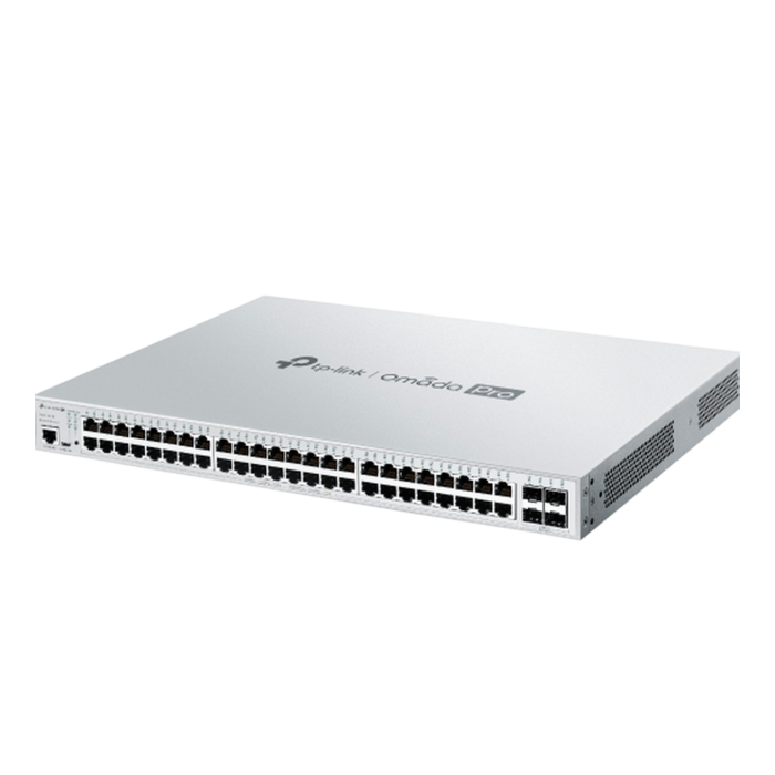 TP-Link Omada Pro S5500-48GP4F / Управляемый коммутатор уровня 2+ с 48 гигабитными портами PoE+ и 4 портами SFP