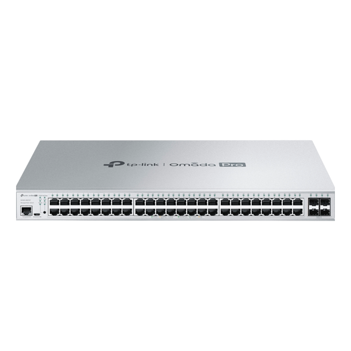 TP-Link Omada Pro S5500-48GP4F / Управляемый коммутатор уровня 2+ с 48 гигабитными портами PoE+ и 4 портами SFP