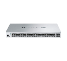 TP-Link Omada Pro S5500-48GP4XF / Управляемый коммутатор уровня 2+ с 48 гигабитными портами PoE+ и 4 портами SFP+