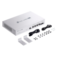 TP-Link Omada Pro S5500-4XHPP2XF / Управляемый коммутатор с 4 портами PoE++ 10GE L2+ и 2 слотами SFP+