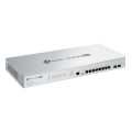 TP-Link Omada Pro S5500-8MHP2XF / Управляемый коммутатор с 8 портами PoE+ 2.5G L2+ и 2 слотами SFP+