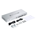 TP-Link Omada Pro S5500-8MHP2XF / Управляемый коммутатор с 8 портами PoE+ 2.5G L2+ и 2 слотами SFP+