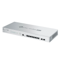 TP-Link Omada Pro S5500-8MHP2XF / Управляемый коммутатор с 8 портами PoE+ 2.5G L2+ и 2 слотами SFP+