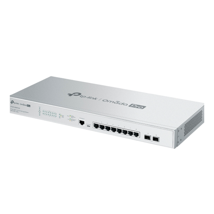 TP-Link Omada Pro S5500-8MHP2XF / Управляемый коммутатор с 8 портами PoE+ 2.5G L2+ и 2 слотами SFP+