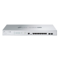 TP-Link Omada Pro S5500-8MHP2XF / Управляемый коммутатор с 8 портами PoE+ 2.5G L2+ и 2 слотами SFP+