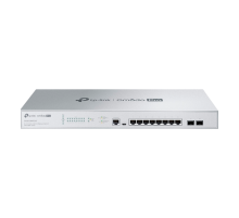 TP-Link Omada Pro S5500-8MHP2XF / Управляемый коммутатор с 8 портами PoE+ 2.5G L2+ и 2 слотами SFP+