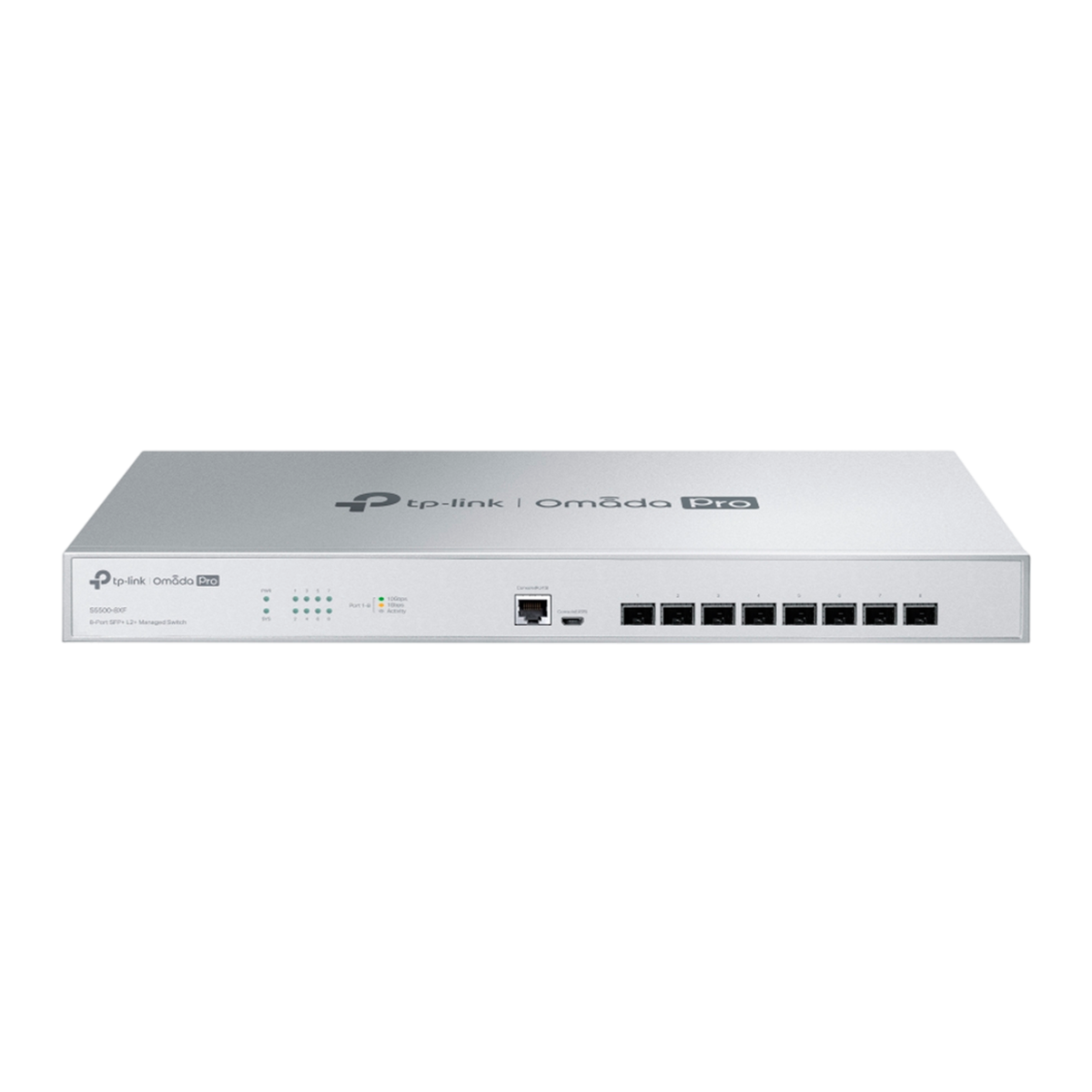 TP-Link Omada Pro S5500-8XF / Управляемый коммутатор уровня 2+ с 8 портами SFP+