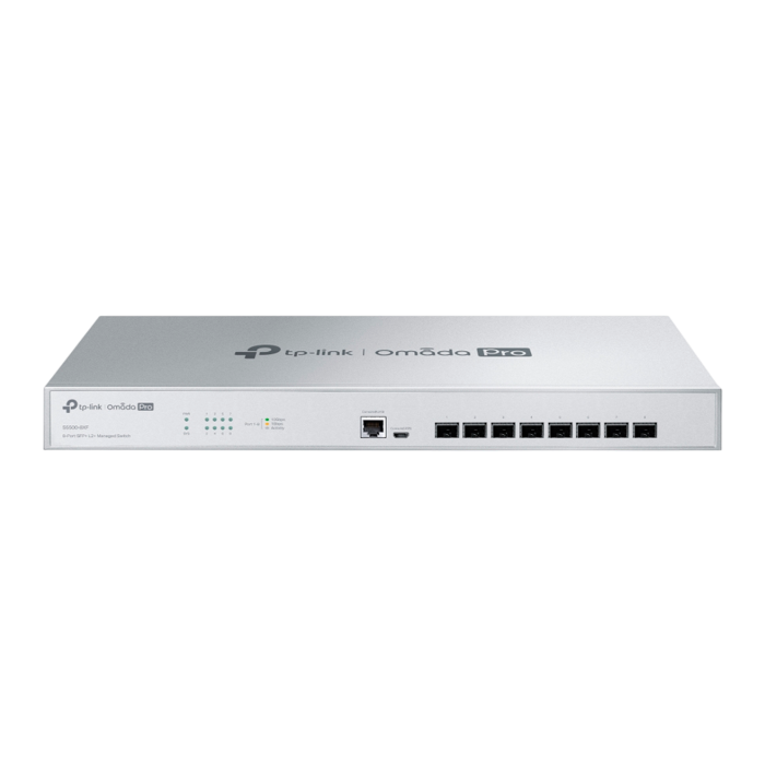 TP-Link Omada Pro S5500-8XF / Управляемый коммутатор уровня 2+ с 8 портами SFP+