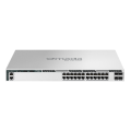 TP-Link Omada Pro S6500-24G4XF / 24‑портовый гигабитный управляемый стекируемый коммутатор L3 с 4 SFP+ слотами 10G