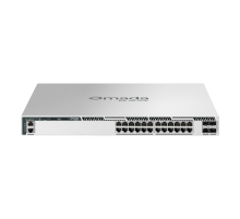 TP-Link Omada Pro S6500-24G4XF / 24‑портовый гигабитный управляемый стекируемый коммутатор L3 с 4 SFP+ слотами 10G