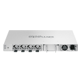 TP-Link Omada Pro S6500-24GP4XF / 24‑портовый гигабитный управляемый стекируемый РоЕ-коммутатор L3 с 4 SFP+ слотами 10G