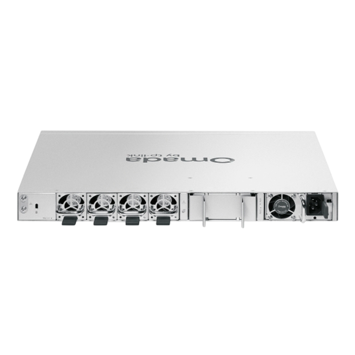 TP-Link Omada Pro S6500-24GP4XF / 24‑портовый гигабитный управляемый стекируемый РоЕ-коммутатор L3 с 4 SFP+ слотами 10G