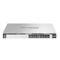 TP-Link Omada Pro S6500-24GP4XF / 24‑портовый гигабитный управляемый стекируемый РоЕ-коммутатор L3 с 4 SFP+ слотами 10G