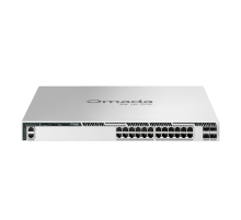 TP-Link Omada Pro S6500-24GP4XF / 24‑портовый гигабитный управляемый стекируемый РоЕ-коммутатор L3 с 4 SFP+ слотами 10G