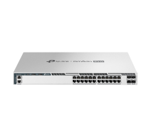 TP-Link Omada Pro S6500-24M4Y / 24‑портовый 2.5G управляемый стекируемый РоЕ-коммутатор L3 с 4 слотами 25G