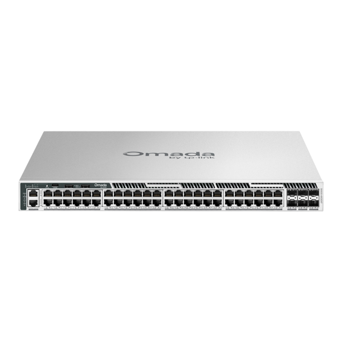 TP-Link Omada Pro S6500-48G6XF / Коммутатор 48‑портовый гигабитный управляемый стекируемый L3 с 6 SFP+ слотами 10G