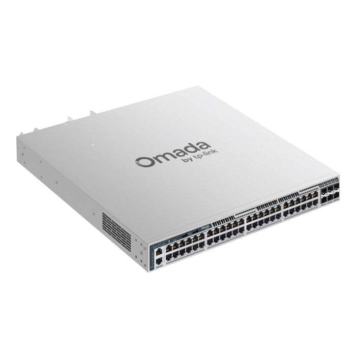 TP-Link Omada Pro S6500-48GP6XF / Управляемый коммутатор с 48 портами Gigabit Ethernet, поддержкой PoE+ и возможностью стекирования, уровнем L3, а также 6 слотами 10G.