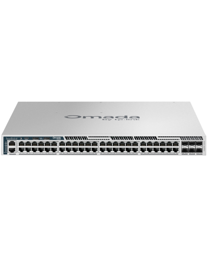 TP-Link Omada S6500-48MPP6Y / Коммутатор 48-портовый стекируемый управляемый L3 PoE++ 2,5G с 6 слотами 25G