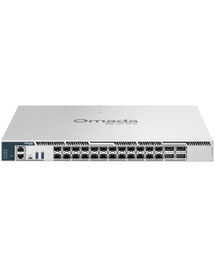 TP-Link Omada Pro S7500-24Y4C / Управляемый коммутатор L3 с 24 портами 25G, возможностью стекирования, 4 слотами 100G.