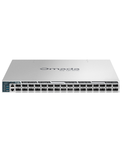 TP-Link Omada Pro S7500-32C / Управляемый коммутатор ядра сети с 32 портами, поддержкой стекирования и скоростью 100 Гбит/с, уровень L3.