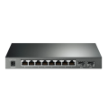 TP-Link Omada SG2210P / Коммутатор РоЕ 8-портовый гигабитный управляемый Smart с 2 SFP-слотами