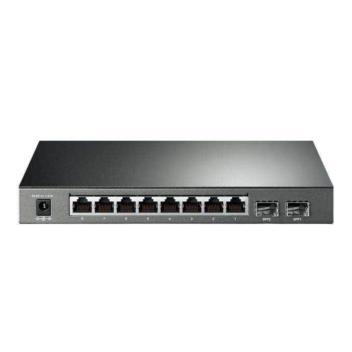 TP-Link Omada SG2210P / Коммутатор РоЕ 8-портовый гигабитный управляемый Smart с 2 SFP-слотами