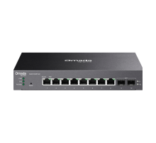 TP-Link Omada SG2210XMP-M2 /  Управляемый PoE-коммутатор Smart с 8 портами 2.5GBASE-T и 2 SFP+ слотами 10G
