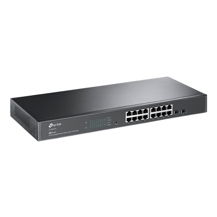 TP-Link Omada SG2218 / Коммутатор 16‑портовый гигабитный управляемый Smart с 2 SFP‑слотами