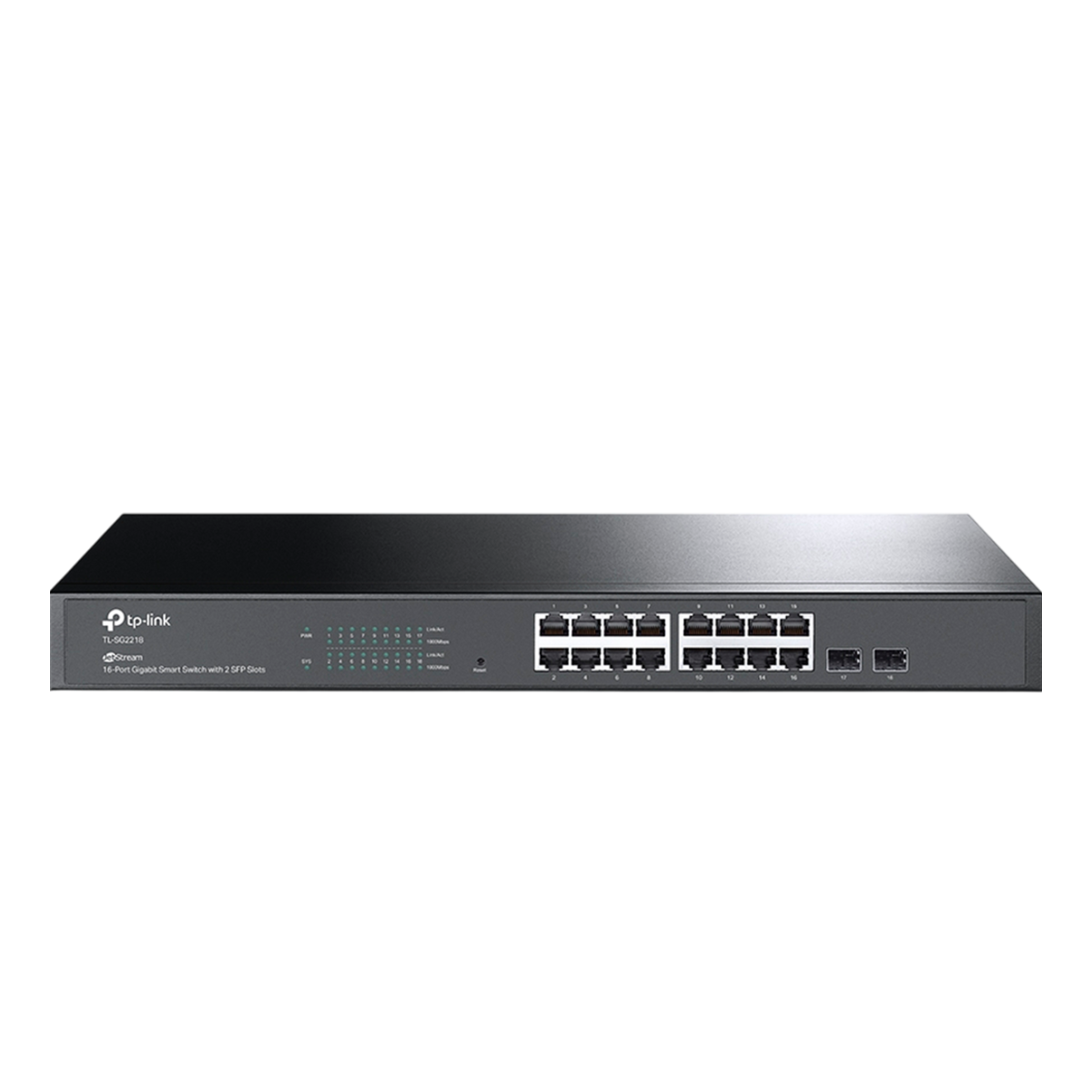 TP-Link Omada SG2218 / Коммутатор 16‑портовый гигабитный управляемый Smart с 2 SFP‑слотами