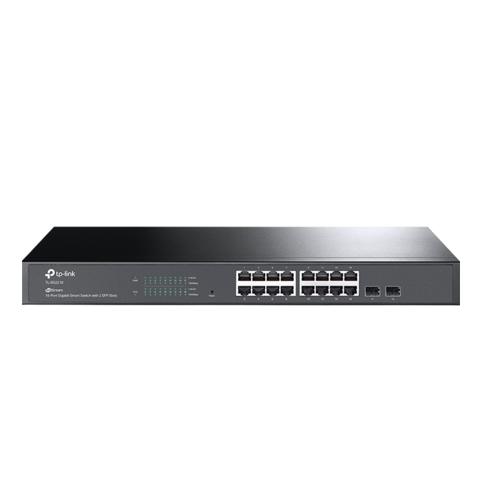 TP-Link Omada SG2218 / Коммутатор 16‑портовый гигабитный управляемый Smart с 2 SFP‑слотами