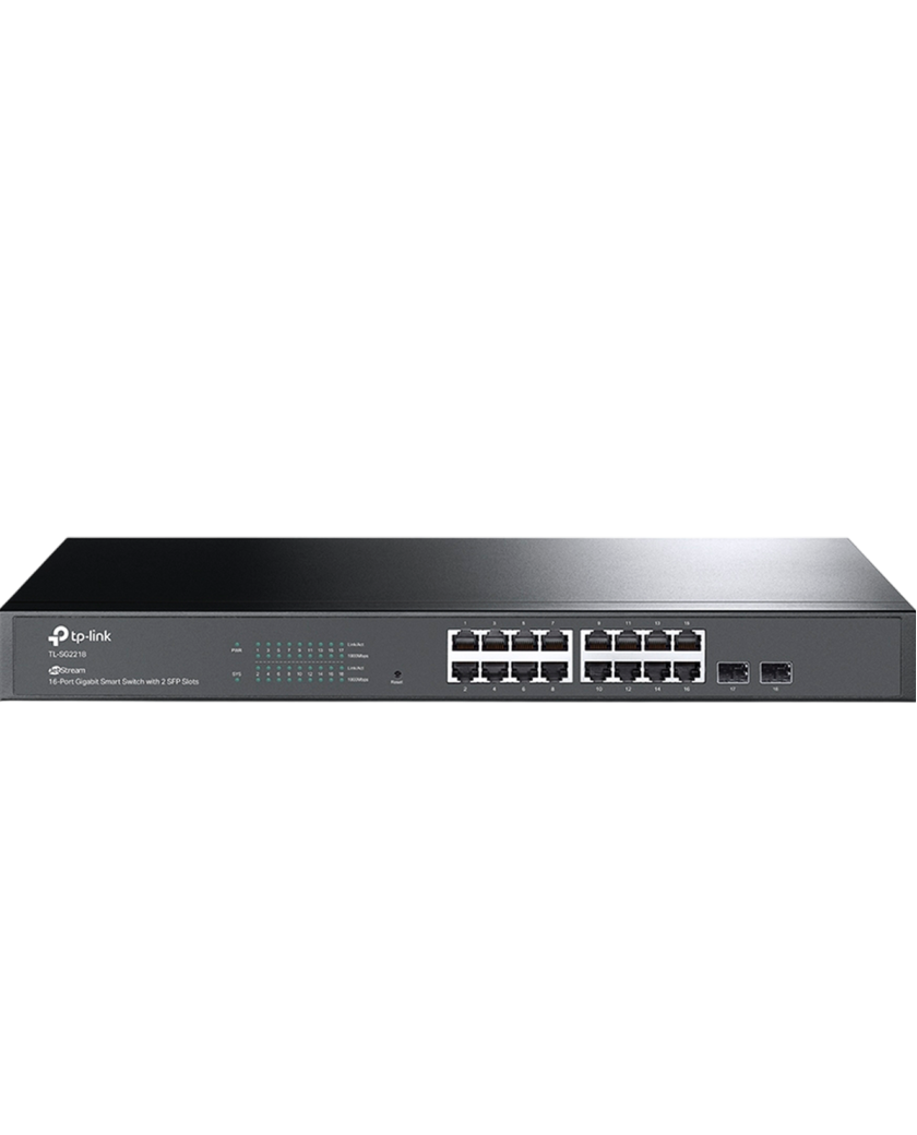 TP-Link Omada SG2218 / Коммутатор 16‑портовый гигабитный управляемый Smart с 2 SFP‑слотами